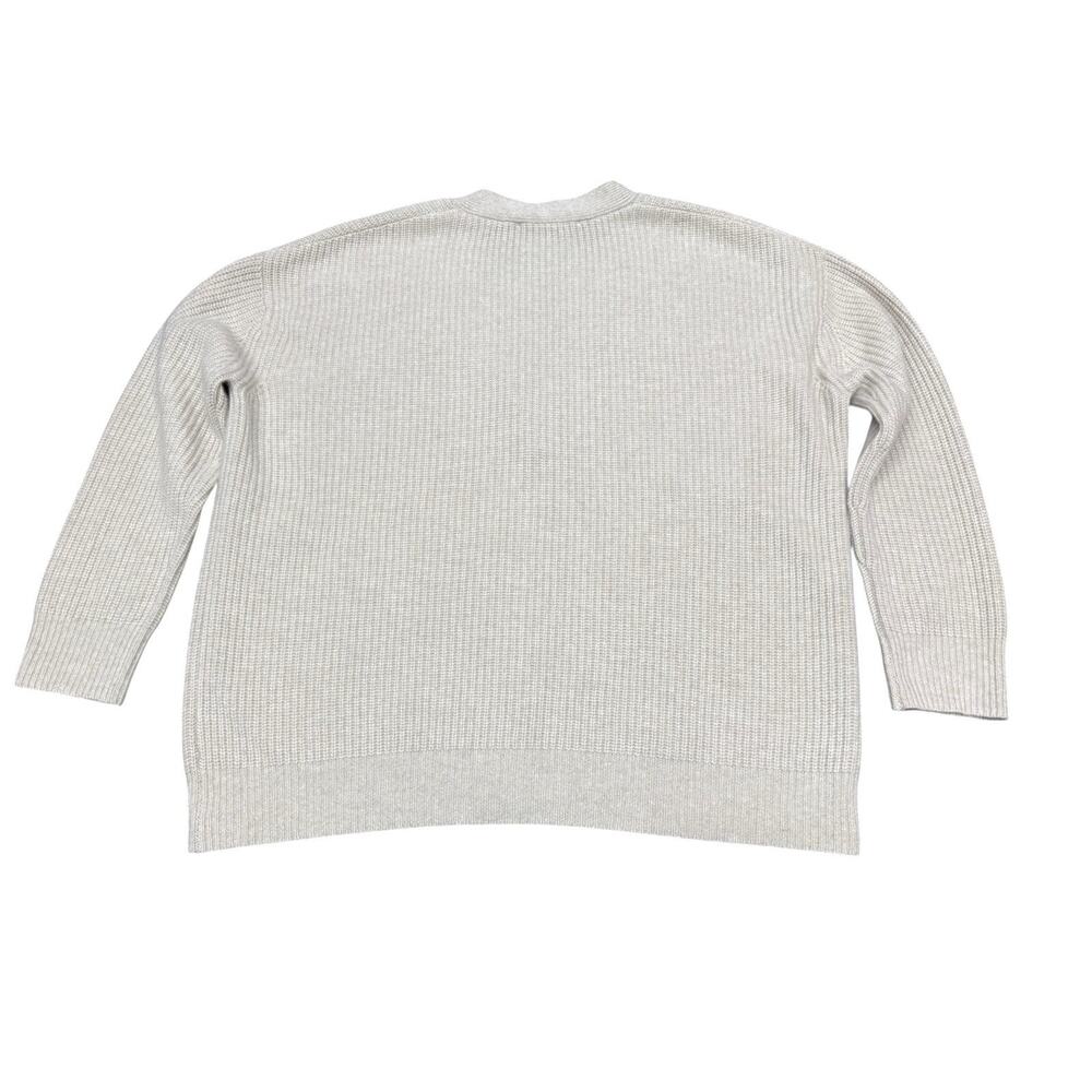 Jenni Kayne Cashmere Cocoon Cardigan Ivory Oatmeal Oversized 2XS XS - Picture 6 of 7